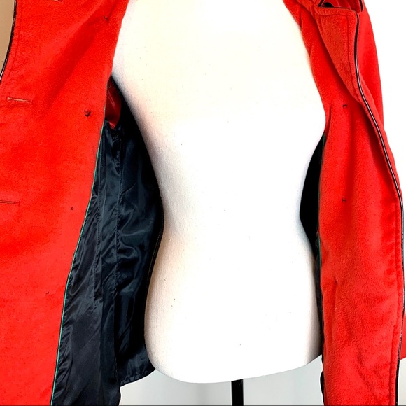 Steve Madden Color Block Pea Coat Medium - Picture 6 of 8